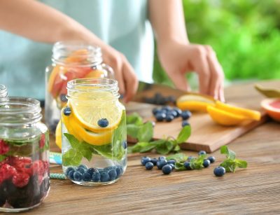 Fruit infused water
